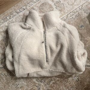 Lululemon Cream Sherpa Jacket